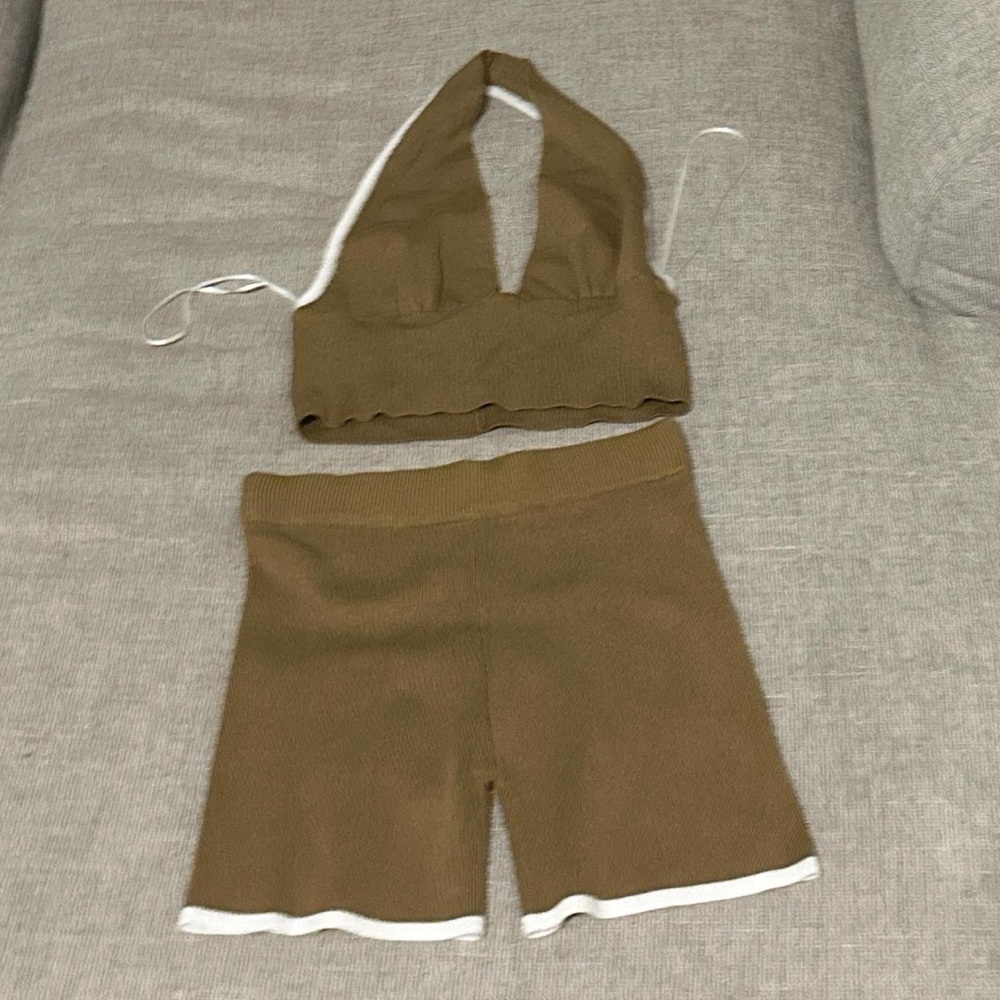 Princess Polly Matching Halter Top and Shorts Set